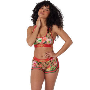 PSD UNDERWEAR Women Lavish Floral Boy Short Size: 5XL